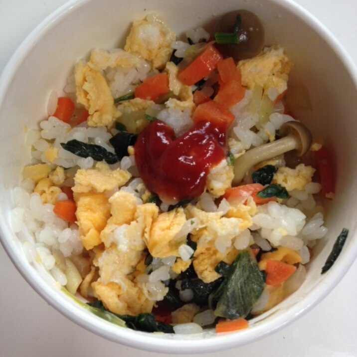 レンジで離乳食&幼児食野菜たっぷりバターライス